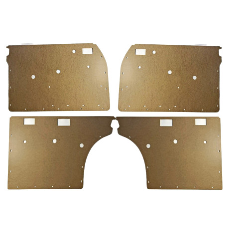 Mercedes W108 Door panel cardboard set 4 Pieces